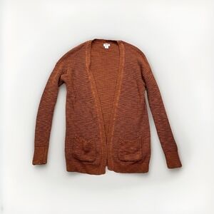 Mossimo Women's Burnt Orange Cardigan. Size M